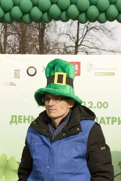 St. Patricks day in Moscow — Stock Photo, Image