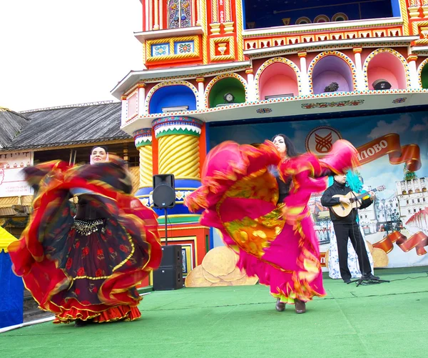 Lente carnaval in Rusland — Stockfoto