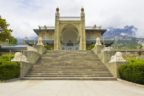 Vorontcovskiy palace, Crimea — Stock Photo, Image