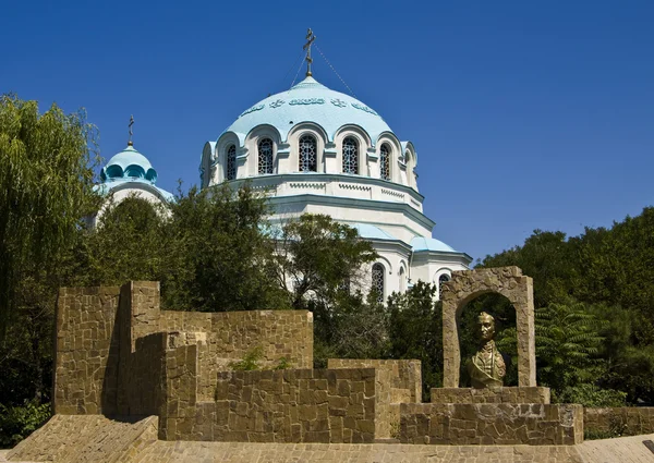 Jewpatorija, собор Святого Николая — стоковое фото