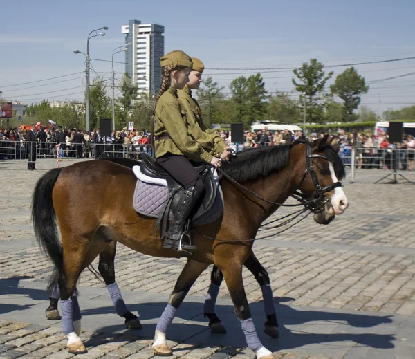 Kavallerie-Show in Moskau — Stockfoto