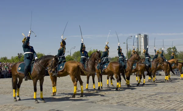 Pokaż kawalerii w Moskwie — Zdjęcie stockowe