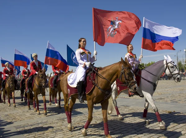 Spectacle de cavalerie à Moscou — Photo