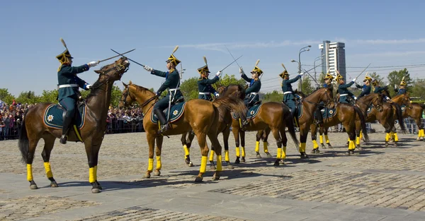 Show de cavalaria em Moscou — Fotografia de Stock