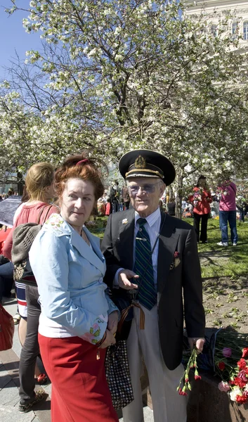 Moscow, holiday Victory day — Stock Photo, Image