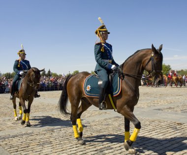 Süvari gösterisi, Moskova