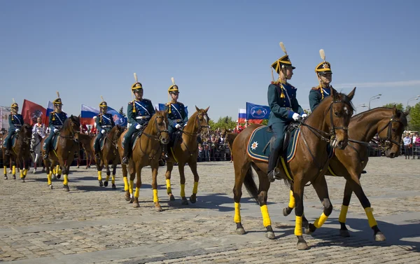 Espectáculo de caballería en Moscú —  Fotos de Stock