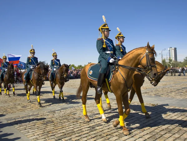 Cavalry show in Moscow — Stock Photo, Image