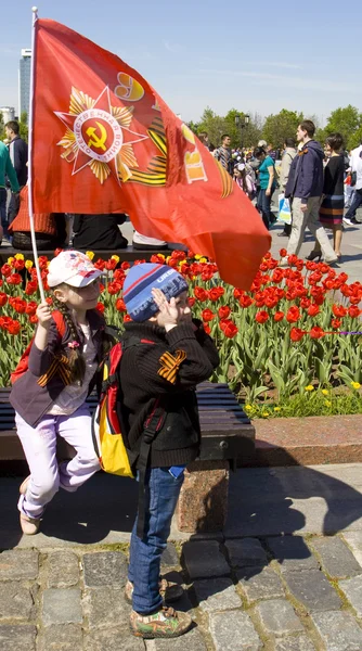 Moscow, holiday Victory day — Stock Photo, Image