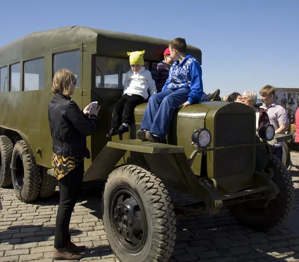 Moskva, Segerdagen — Stockfoto