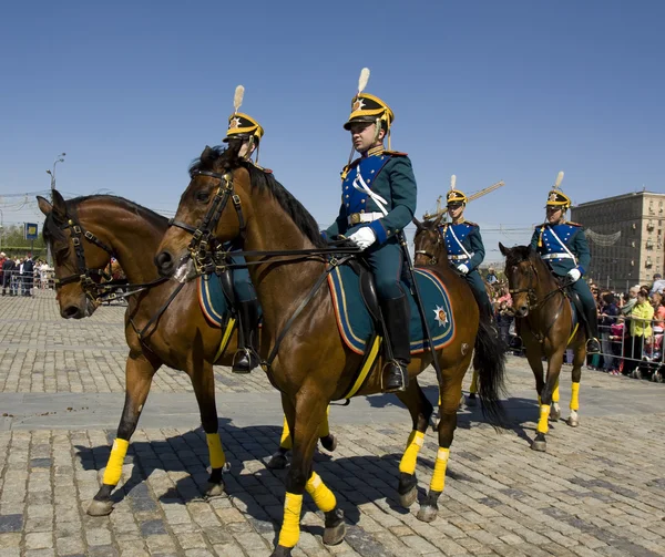 Cavalry show in Moscow — Stock Photo, Image