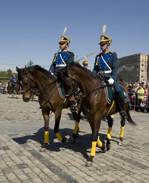 Show de cavalaria em Moscou — Fotografia de Stock