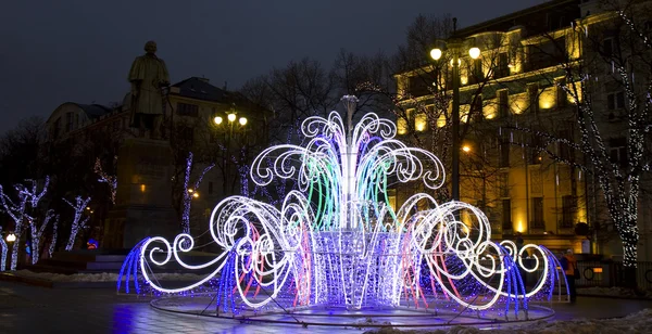 Elektrischer Brunnen, Moskau — Stockfoto