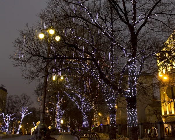 Weihnachten in Moskau — Stockfoto