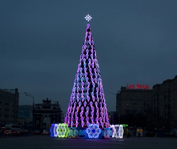 Árbol de Navidad, Moscú — Foto de Stock