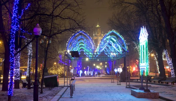 Christmas Moscow — Stock Photo, Image