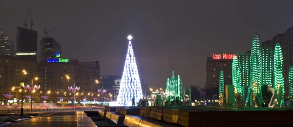 Москва, электрический фонтан — стоковое фото