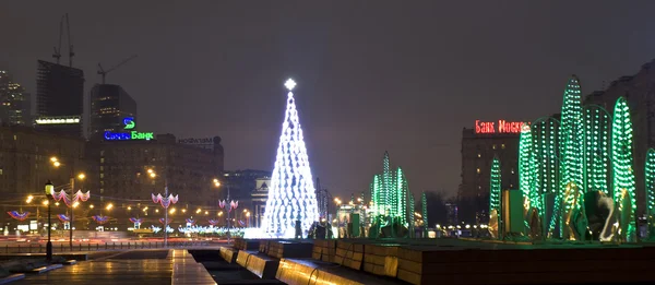 Moscou, fonte elétrica — Fotografia de Stock