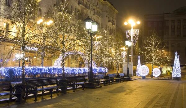 Christmas Moscow — Stock Photo, Image