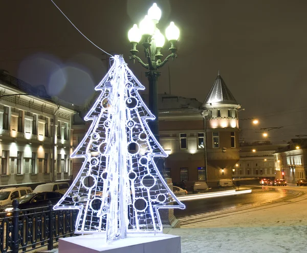 Moscow, Christmas tree — Stock Photo, Image