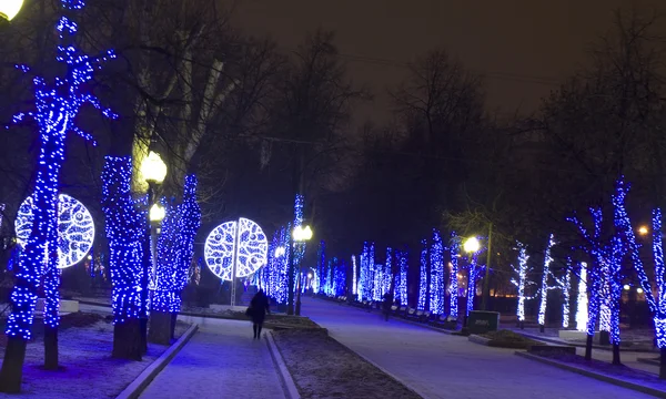 Kerstmis Moskou — Stockfoto