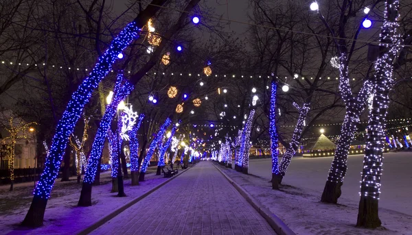 Kerstmis Moskou — Stockfoto