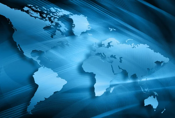 Bästa Internet Begreppet global verksamhet från koncept serien — Stockfoto