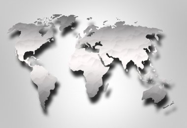 En iyi Internet kavramı küresel iş kavramlar serisi. Dünya Haritası