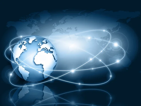 Miglior concetto Internet di business globale da serie concetti — Foto Stock