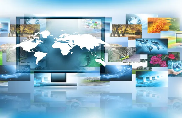 Television and internet production technology concept — Stock Photo, Image