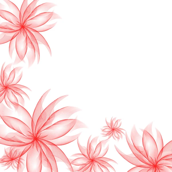 Krásné květiny romantický růžový závoj na bílém pozadí — Stock fotografie