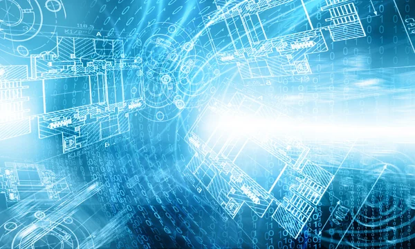 teknolojik altyapı, serisinin en iyi küresel iş kavramı