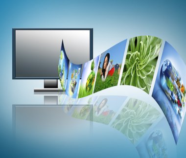 televizyon ve internet üretim teknolojisi kavramı