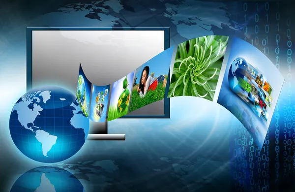 Television and internet production technology concept — Stock Photo, Image