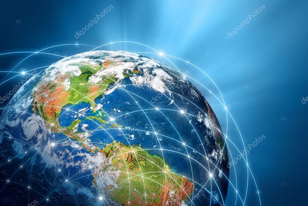 Planet earth. Best Concept of global business from concepts series.Elements of this image furnished by NASA