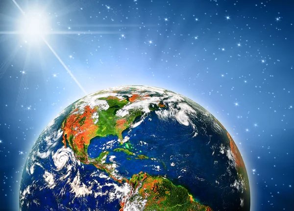 Planet earth. Best Concept of global business from concepts series. — Stock Photo, Image