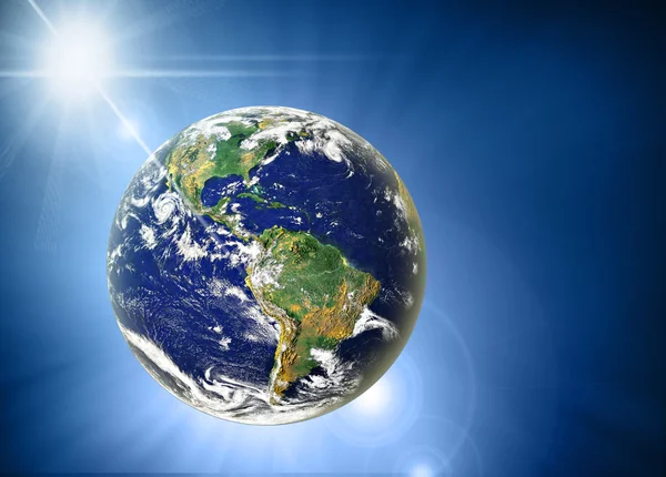 Planet Erde. Bestes Konzept des globalen Geschäfts aus Konzeptserien — Stockfoto
