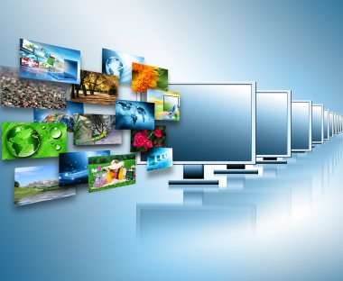 televizyon ve internet üretim teknolojisi kavramı