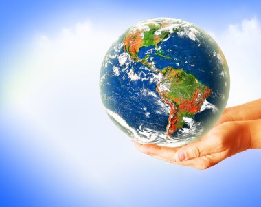 Planet earth ile güneş doğuyor