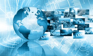 İnternet Küresel İş Konsepti