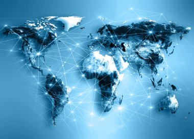 İnternet Küresel İş Konsepti