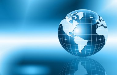 Internet Concept of global business   -   Stock Image clipart