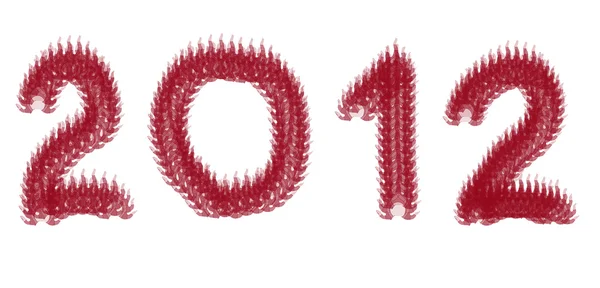 Numer 2012 — Zdjęcie stockowe