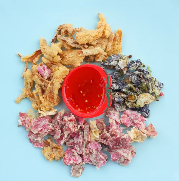 Tempura des fleurs — Photo