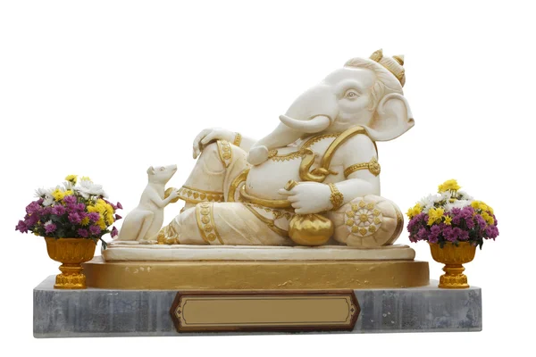 Skulptur des hinduistischen Göttergottes Ganesh — Stockfoto