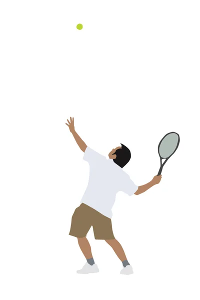 Tennisbaan — Stockvector