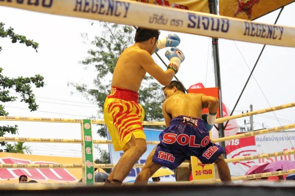 Lucha por PABA Super Flyweight Champion —  Fotos de Stock