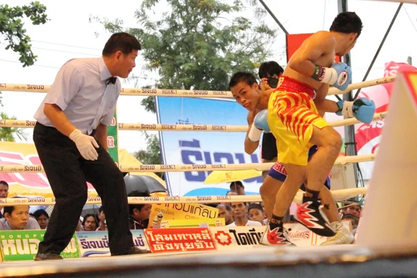 Lucha por PABA Super Flyweight Champion —  Fotos de Stock