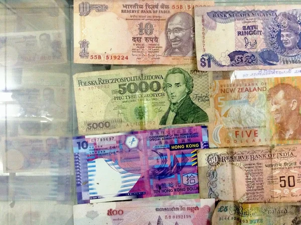 Zabytkowe banknoty — Zdjęcie stockowe