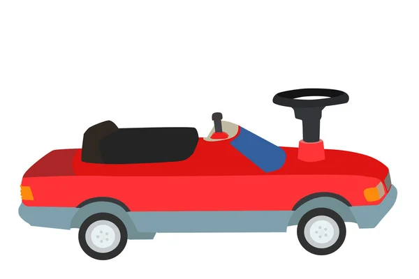 Coche de juguete — Vector de stock